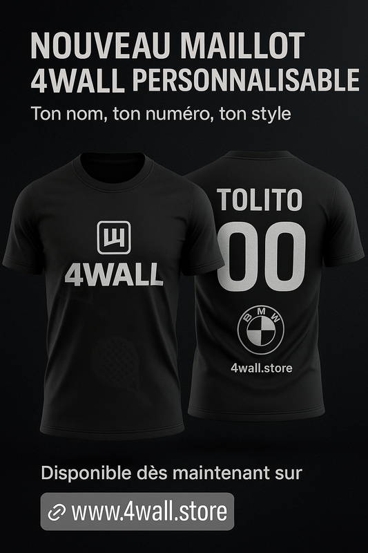 Maillot 4WALL Elite – Édition personnalisée